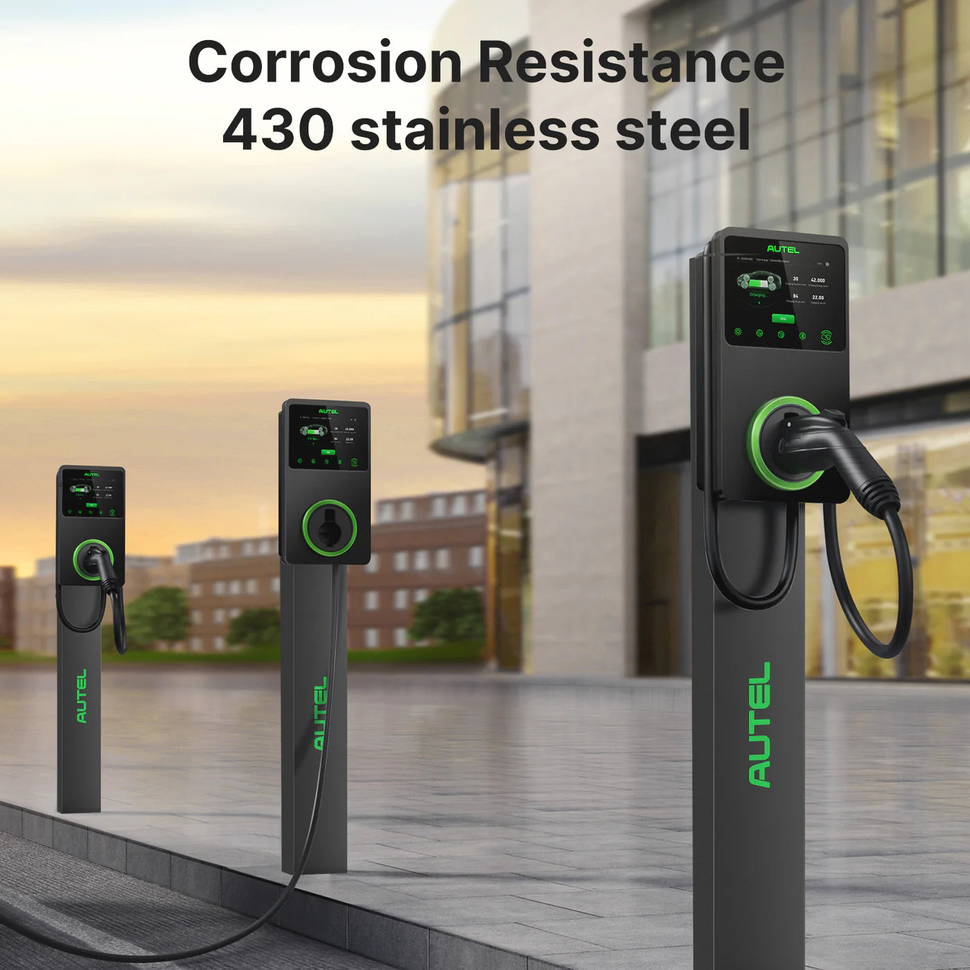AUTEL EV Charger Pedestal Floor Stand