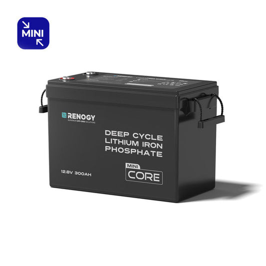 CORE Mini - 12.8-Volt 300Ah Deep Cycle Lithium Iron Phosphate Battery w/ Low-Temperature PROtection