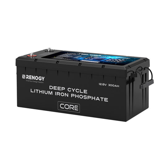 CORE 12-Volt 300Ah Deep Cycle Lithium Iron Phosphate Battery w/ Self-Heating Function